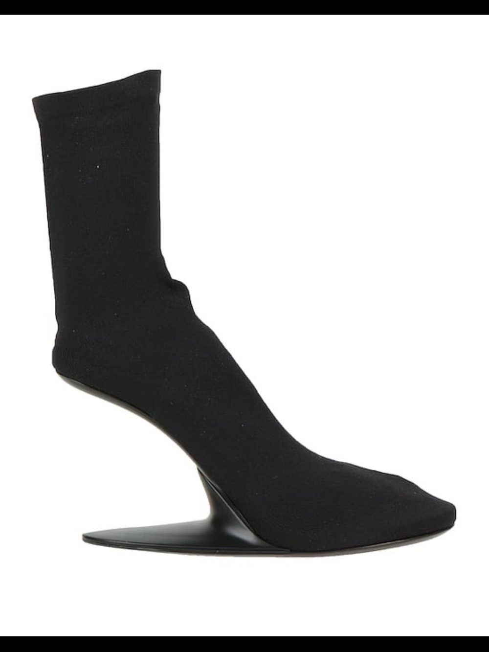 Balenciaga Black Sculptural Sock Ankle Boots